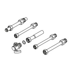 Immagine di Bosch HW-Set BC-2 Connessioni idrauliche in rame per Condens 5700i WT e Condens 5300i WT 7716780442