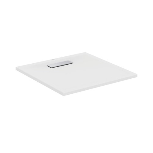 Immagine di Ideal Standard ULTRAFLAT NEW piatto doccia quadrato 70 cm, in acrilico, colore bianco finitura lucido T446501