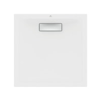 Immagine di Ideal Standard ULTRAFLAT NEW piatto doccia quadrato 70 cm, in acrilico, colore bianco finitura lucido T446501