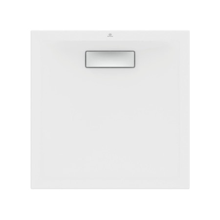 Immagine di Ideal Standard ULTRAFLAT NEW piatto doccia quadrato 70 cm, in acrilico, colore bianco finitura lucido T446501