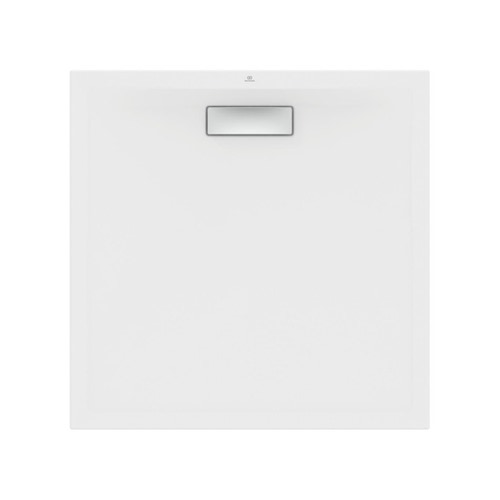 Piatto doccia 90x90 quadrato in acrilico bianco Ideal Standard Ultraflat New vista dall'alto