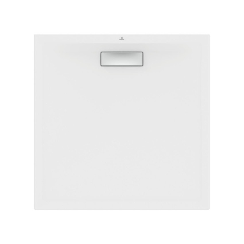 Piatto doccia 90x90 quadrato in acrilico bianco Ideal Standard Ultraflat New vista dall'alto