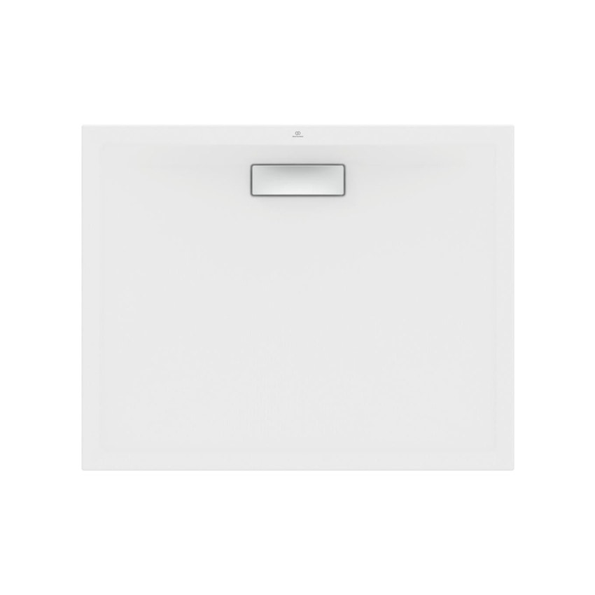 Immagine di Ideal Standard ULTRAFLAT NEW piatto doccia rettangolare L.100 P.80 cm, in acrilico, colore bianco finitura lucido T446801
