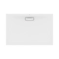 Immagine di Ideal Standard ULTRAFLAT NEW piatto doccia rettangolare L.120 P.80 cm, in acrilico, colore bianco seta finitura opaco T4469V1