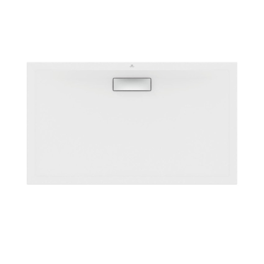 Immagine di Ideal Standard ULTRAFLAT NEW piatto doccia rettangolare L.120 P.70 cm, in acrilico, colore bianco finitura lucido T447601
