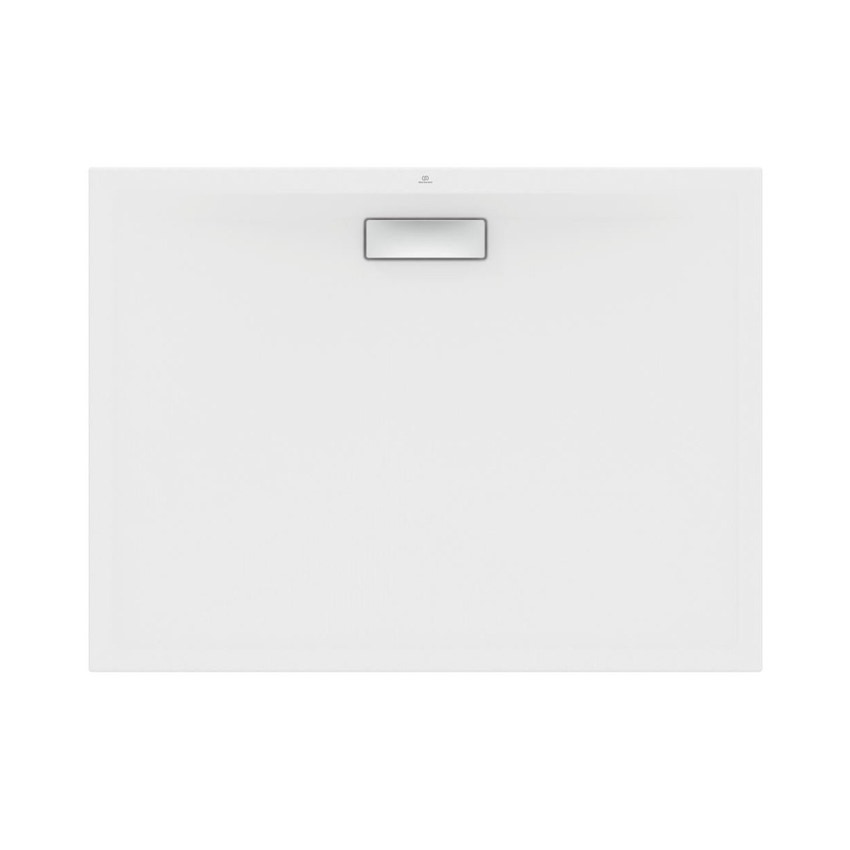 Immagine di Ideal Standard ULTRAFLAT NEW piatto doccia rettangolare L.120 P.90 cm, in acrilico, colore bianco seta finitura opaco T4483V1