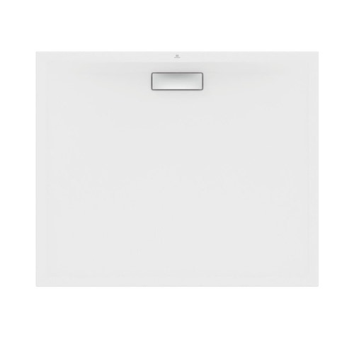 Immagine di Ideal Standard ULTRAFLAT NEW piatto doccia rettangolare L.120 P.100 cm, in acrilico, colore bianco finitura lucido T448901