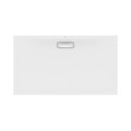 Immagine di Ideal Standard ULTRAFLAT NEW piatto doccia rettangolare L.140 P.80 cm, in acrilico, colore bianco seta finitura opaco T4470V1