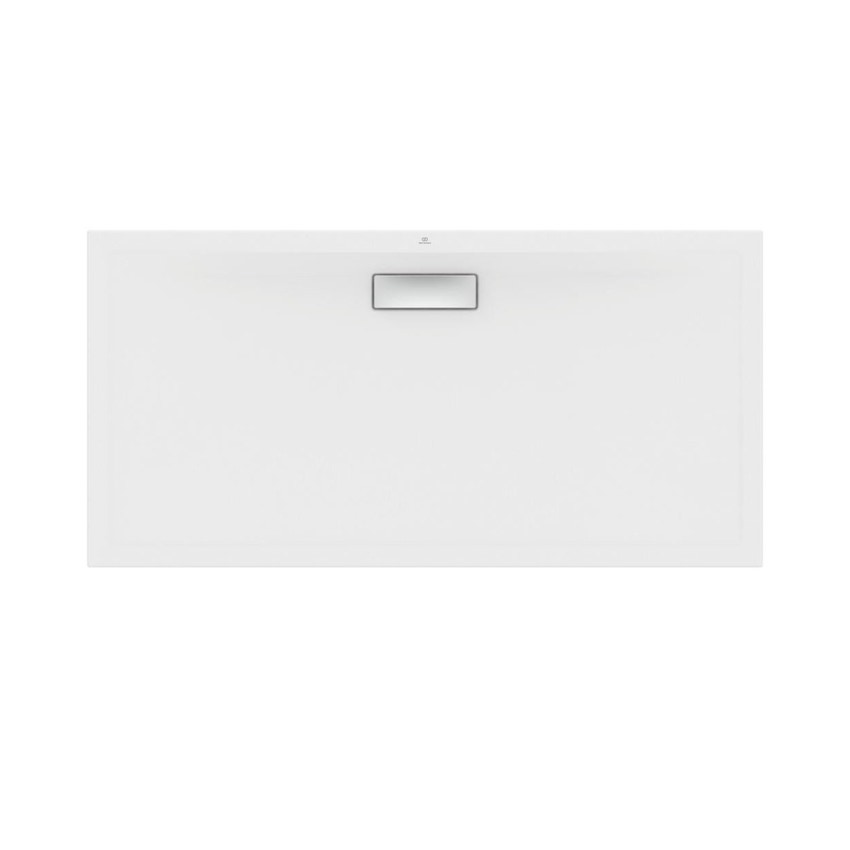 Immagine di Ideal Standard ULTRAFLAT NEW piatto doccia rettangolare L.140 P.70 cm, in acrilico, colore bianco seta finitura opaco T4477V1