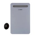 Immagine di Bosch Therm T5600 O 12 V23 Scaldabagno murale a gas istantaneo Low NOx a camera stagna e tiraggio forzato, da esterno con comando remoto 7736504996