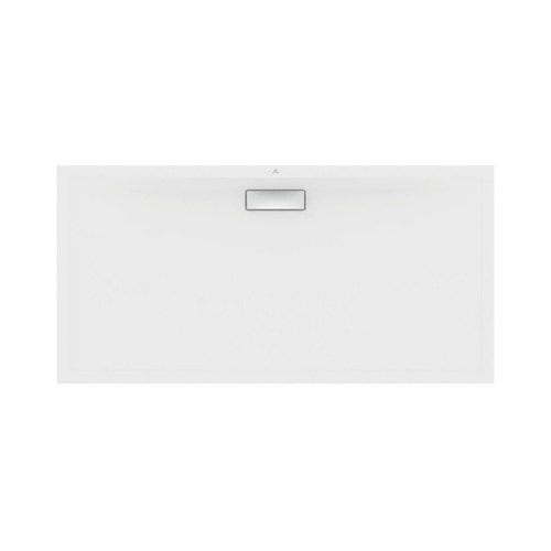 Immagine di Ideal Standard ULTRAFLAT NEW piatto doccia rettangolare L.160 P.80 cm, in acrilico, colore bianco finitura lucido T447101