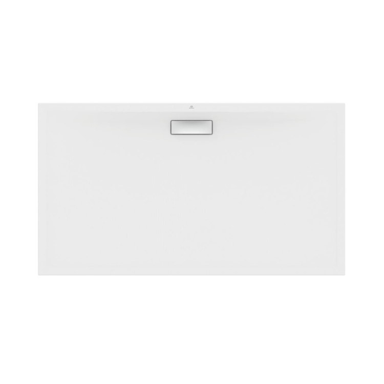 Immagine di Ideal Standard ULTRAFLAT NEW piatto doccia rettangolare L.160 P.90 cm, in acrilico, colore bianco finitura lucido T448501