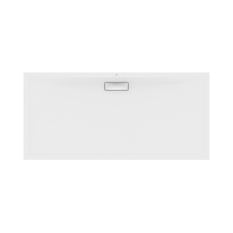 Immagine di Ideal Standard ULTRAFLAT NEW piatto doccia rettangolare L.170 P.80 cm, in acrilico, colore bianco finitura lucido T447201