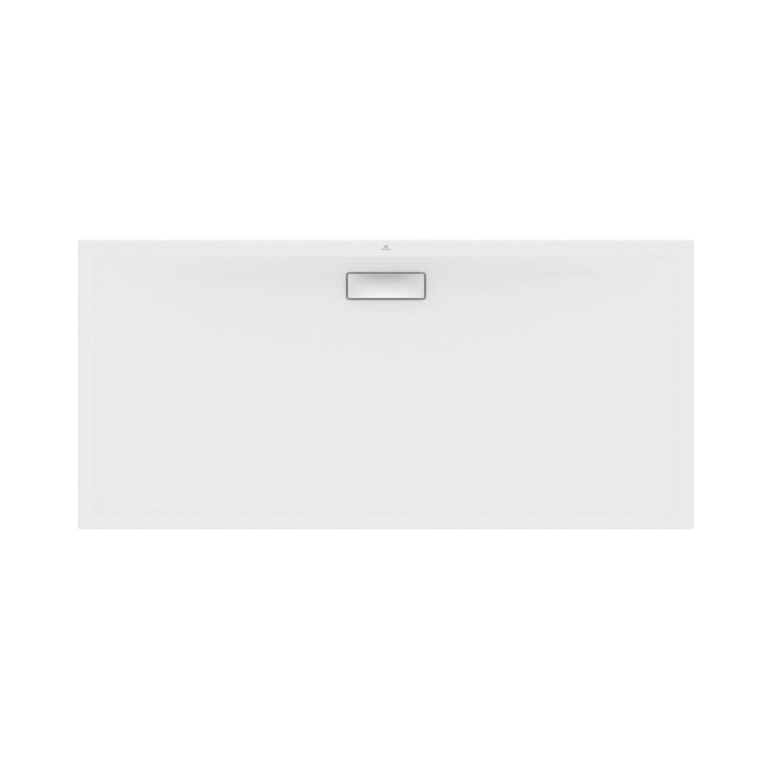 Immagine di Ideal Standard ULTRAFLAT NEW piatto doccia rettangolare L.170 P.80 cm, in acrilico, colore bianco finitura lucido T447201
