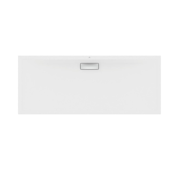 Ideal Standard ULTRAFLAT NEW piatto doccia rettangolare L.170 P.70 cm, in acrilico, colore bianco seta finitura opaco T4479V1