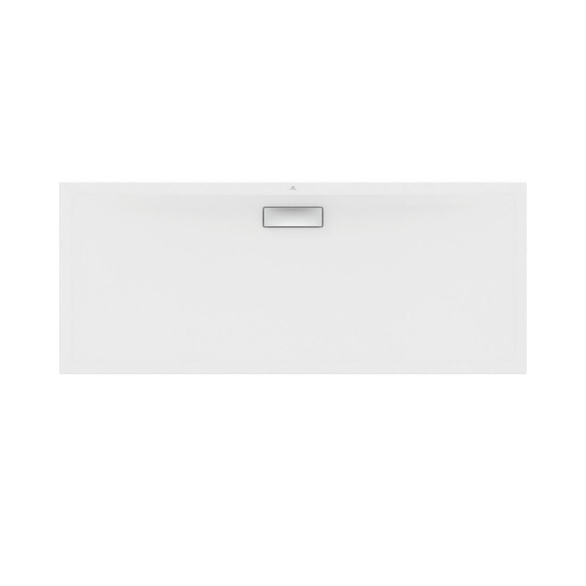 Immagine di Ideal Standard ULTRAFLAT NEW piatto doccia rettangolare L.170 P.70 cm, in acrilico, colore bianco finitura lucido T447901