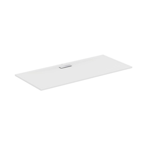 Immagine di Ideal Standard ULTRAFLAT NEW piatto doccia rettangolare L.180 P.80 cm, in acrilico, colore bianco finitura lucido T447301