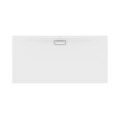 Immagine di Ideal Standard ULTRAFLAT NEW piatto doccia rettangolare L.180 P.90 cm, in acrilico, colore bianco seta finitura opaco T4487V1