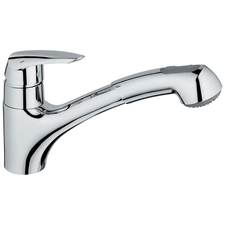 Rubinetto Per Lavello Con Doccetta.Grohe 32257001 Eurodisc Miscelatore Monocomando Lavello Con Doccetta Estraibile Finitura Cromo Prezzi E Offerte Su Tavolla Com