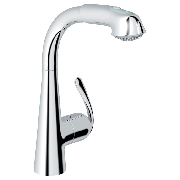 Grohe Miscelatore Cucina Con Doccetta.Grohe 32553000 Zedra Miscelatore Monocomando Per Lavello Con Doccetta Estraibile Finitura Cromo Prezzi E Offerte Su Tavolla Com