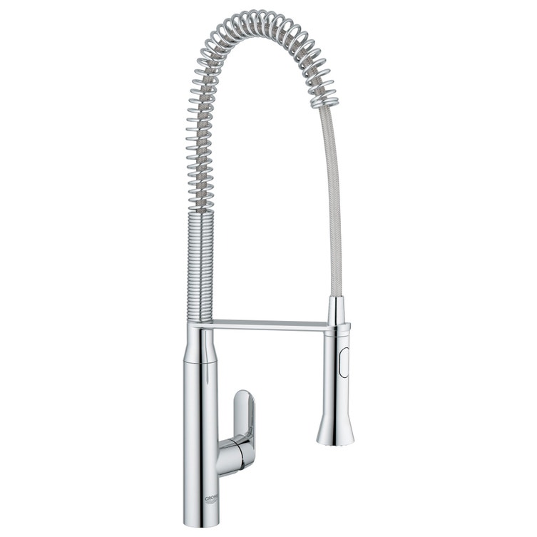 Rubinetto Per Lavello Con Doccetta.Grohe 32950000 K7 Miscelatore Monocomando Per Lavello Con Doccetta Professionale Finitura Cromo Prezzi E Offerte Su Tavolla Com