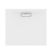 Immagine di Ideal Standard ULTRAFLAT NEW piatto doccia rettangolare L.90 P.80 cm, in acrilico, colore bianco finitura lucido T448101