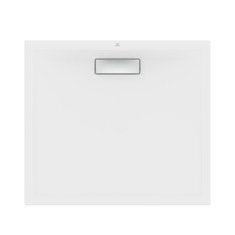 Immagine di Ideal Standard ULTRAFLAT NEW piatto doccia rettangolare L.90 P.80 cm, in acrilico, colore bianco finitura lucido T448101