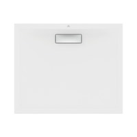 Immagine di Ideal Standard ULTRAFLAT NEW piatto doccia rettangolare L.90 P.75 cm, in acrilico, colore bianco finitura lucido T448001