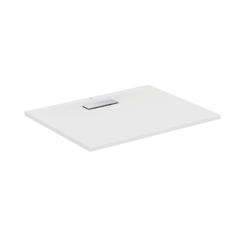 Immagine di Ideal Standard ULTRAFLAT NEW piatto doccia rettangolare L.90 P.70 cm, in acrilico, colore bianco finitura lucido T447401