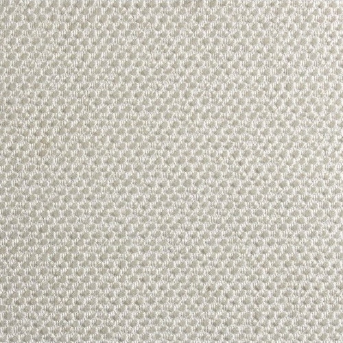 Immagine di Mussi SINFONIA divano con penisola L.429 cm formato da elemento terminale e chaise longue, cuscini e seduta imbottiti in piume d'oca, finitura E tessuto colore bianco SIN004