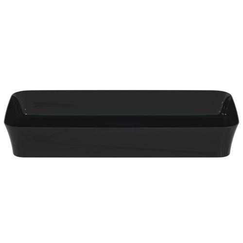 Immagine di Ideal Standard IPALYSS lavabo da appoggio 80 cm, senza troppopieno, con piletta, colore nero E1391V2