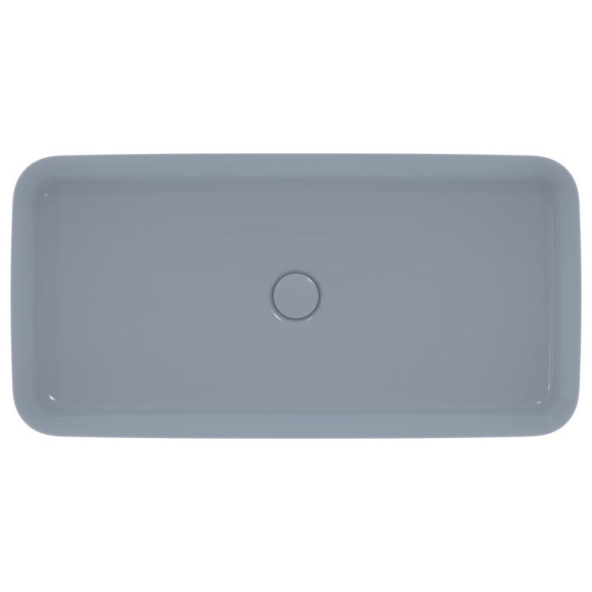 Immagine di Ideal Standard IPALYSS lavabo da appoggio 80 cm, senza troppopieno, con piletta, colore polvere finitura opaco E1391X8