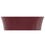 Immagine di Ideal Standard IPALYSS lavabo da appoggio 60 cm, senza troppopieno, con piletta, colore melograno finitura opaco E1396V6