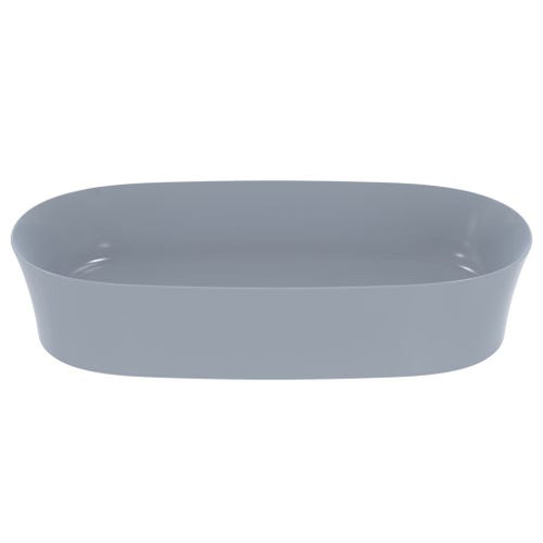 Immagine di Ideal Standard IPALYSS lavabo da appoggio 60 cm, senza troppopieno, con piletta, colore polvere finitura opaco E1396X8