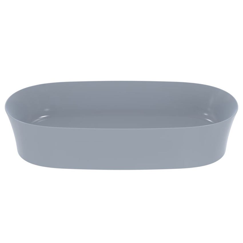 Immagine di Ideal Standard IPALYSS lavabo da appoggio 60 cm, senza troppopieno, con piletta, colore polvere finitura opaco E1396X8