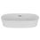 Immagine di Ideal Standard IPALYSS lavabo da appoggio 60 cm, con troppopieno, colore bianco finitura lucido E139701