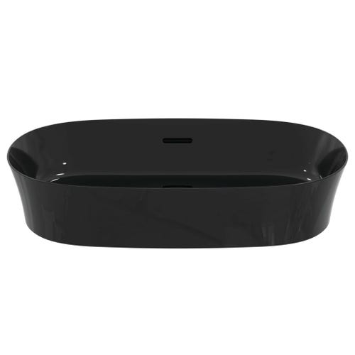 Immagine di Ideal Standard IPALYSS lavabo da appoggio 60 cm, con troppopieno, colore nero E1397V2