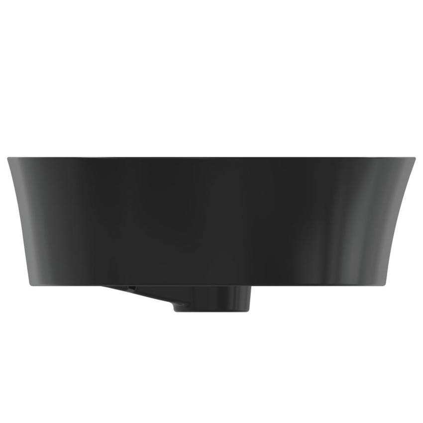 Immagine di Ideal Standard IPALYSS lavabo da appoggio 60 cm, con troppopieno, colore nero finitura opaco E1397V3