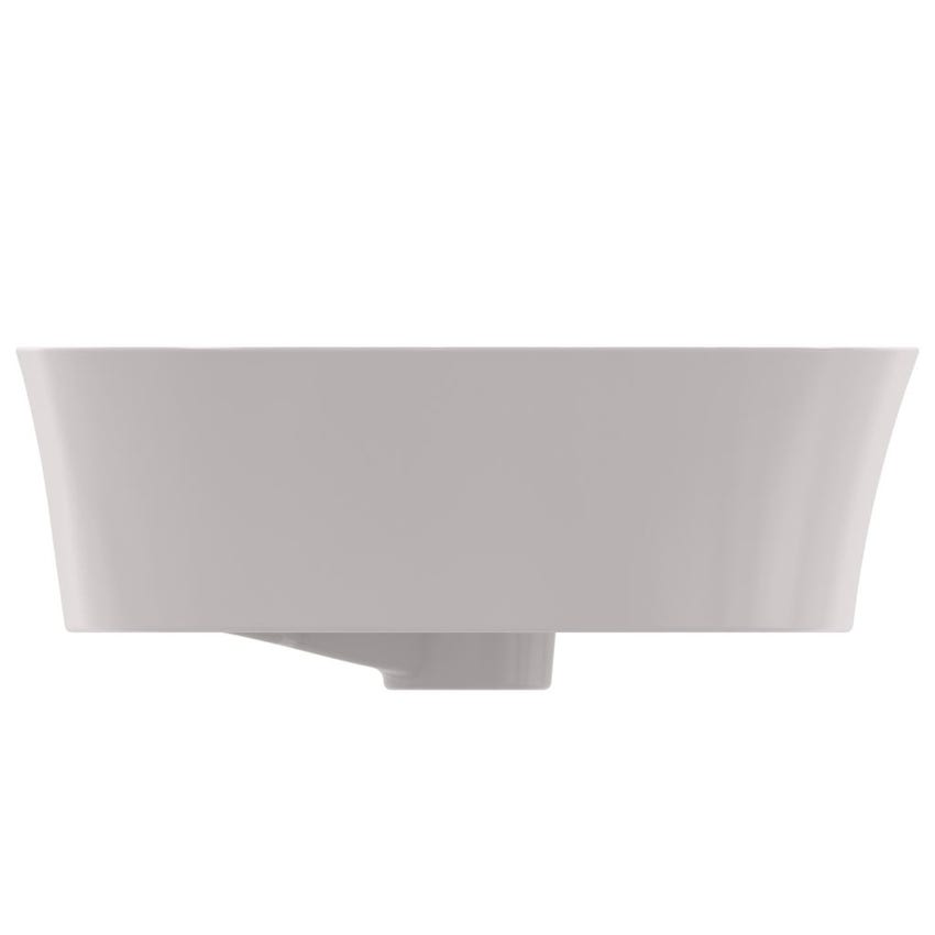 Immagine di Ideal Standard IPALYSS lavabo da appoggio 60 cm, con troppopieno, colore grigio cemento finitura opaco E1397V9