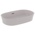 Immagine di Ideal Standard IPALYSS lavabo da appoggio 60 cm, con troppopieno, colore grigio cemento finitura opaco E1397V9