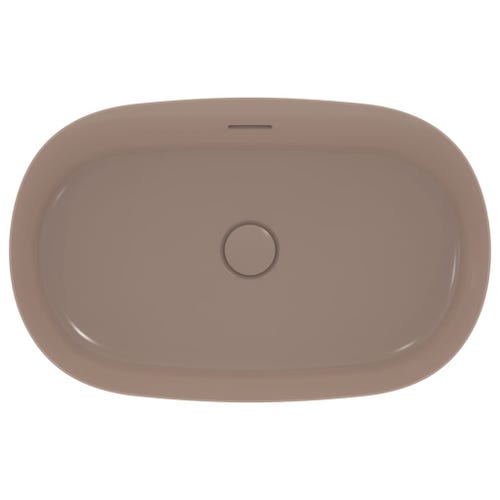 Immagine di Ideal Standard IPALYSS lavabo da appoggio 60 cm, con troppopieno, colore kashmir finitura opaco E1397V4