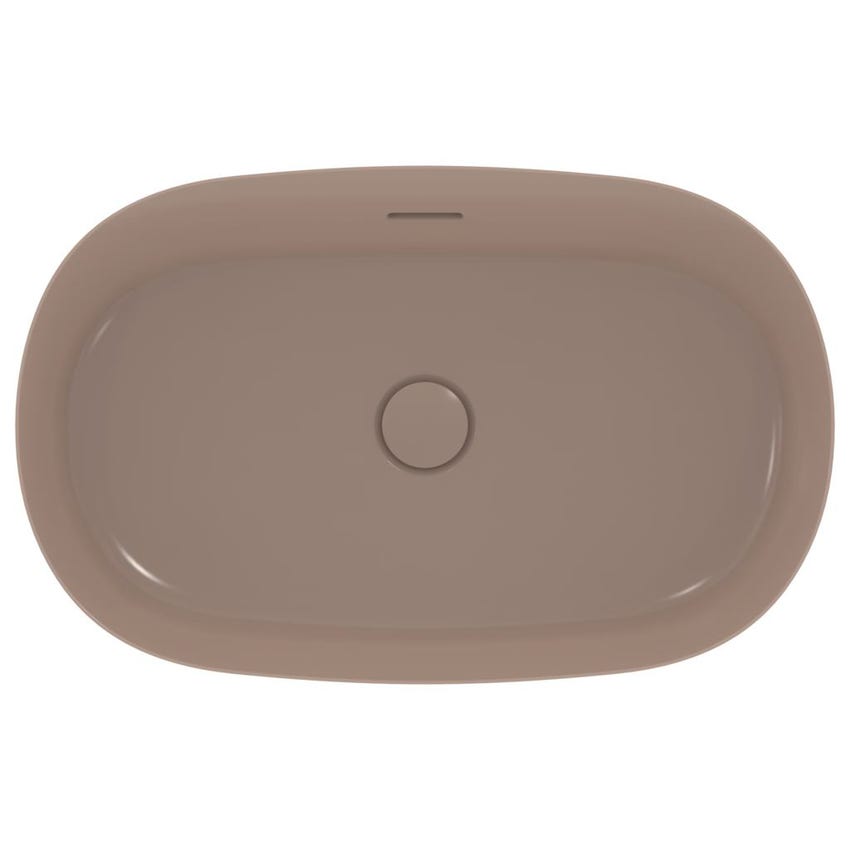 Immagine di Ideal Standard IPALYSS lavabo da appoggio 60 cm, con troppopieno, colore kashmir finitura opaco E1397V4