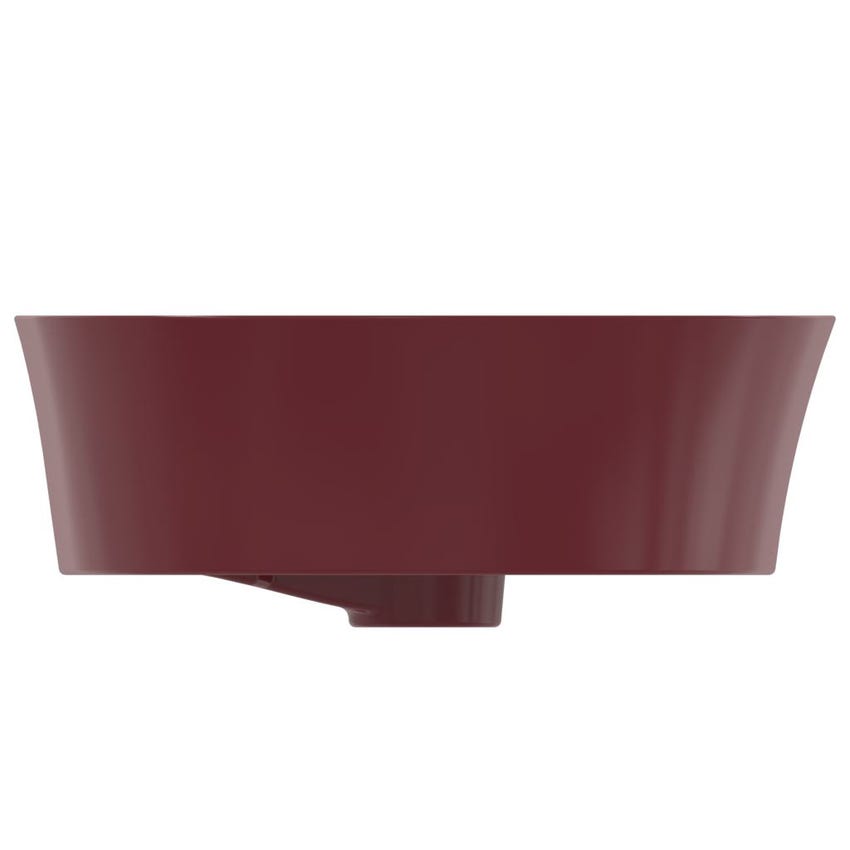 Immagine di Ideal Standard IPALYSS lavabo da appoggio 60 cm, con troppopieno, colore melograno finitura opaco E1397V6