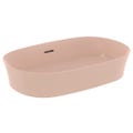 Immagine di Ideal Standard IPALYSS lavabo da appoggio 60 cm, con troppopieno, colore rosa pallido finitura opaco E1397V7