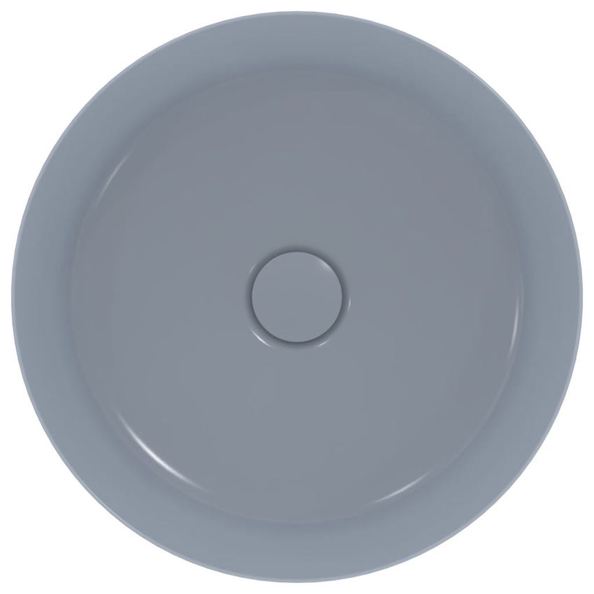 Immagine di Ideal Standard IPALYSS lavabo da appoggio 40 cm, senza troppopieno, con piletta, colore polvere finitura opaco E1398X8