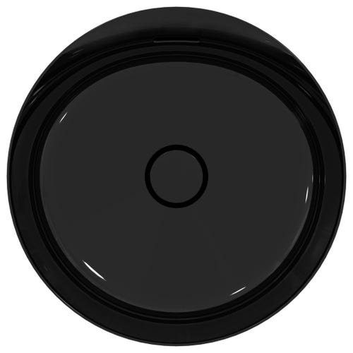 Immagine di Ideal Standard IPALYSS lavabo da appoggio 40 cm, con troppopieno, colore nero E1413V2