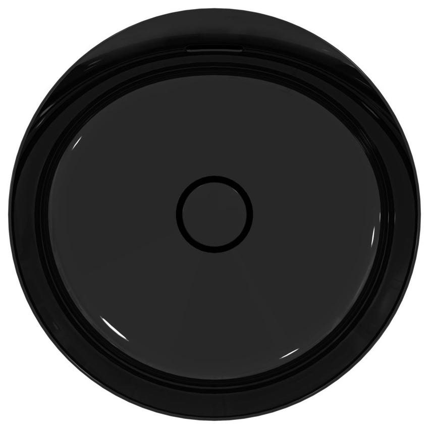 Immagine di Ideal Standard IPALYSS lavabo da appoggio 40 cm, con troppopieno, colore nero E1413V2