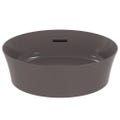 Immagine di Ideal Standard IPALYSS lavabo da appoggio 40 cm, con troppopieno, colore ardesia finitura opaco E1413V5