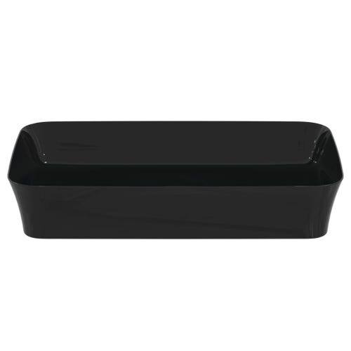 Immagine di Ideal Standard IPALYSS lavabo da appoggio 65 cm, senza troppopieno, con piletta, colore nero E1886V2