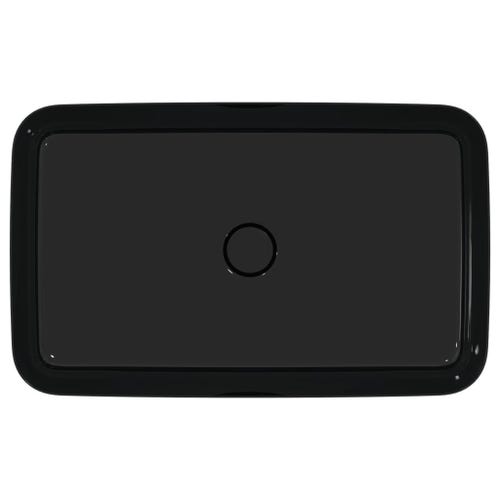 Immagine di Ideal Standard IPALYSS lavabo da appoggio 65 cm, senza troppopieno, con piletta, colore nero E1886V2